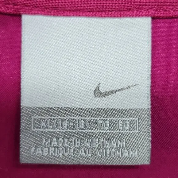 Nike Burgundy Tracksuit Womens Windbreaker XL Jacket + Large Pants Jogging Set - Picture 14 of 16